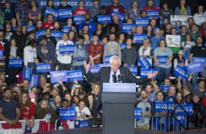 Bernie Sanders Holds Campaign Rally In Madison, Wisconsin