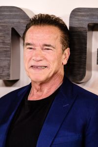 Arnold Schwarzenegger poses at Photocall for TERMINATOR: DARK FATE on Thursday 17 October 2019