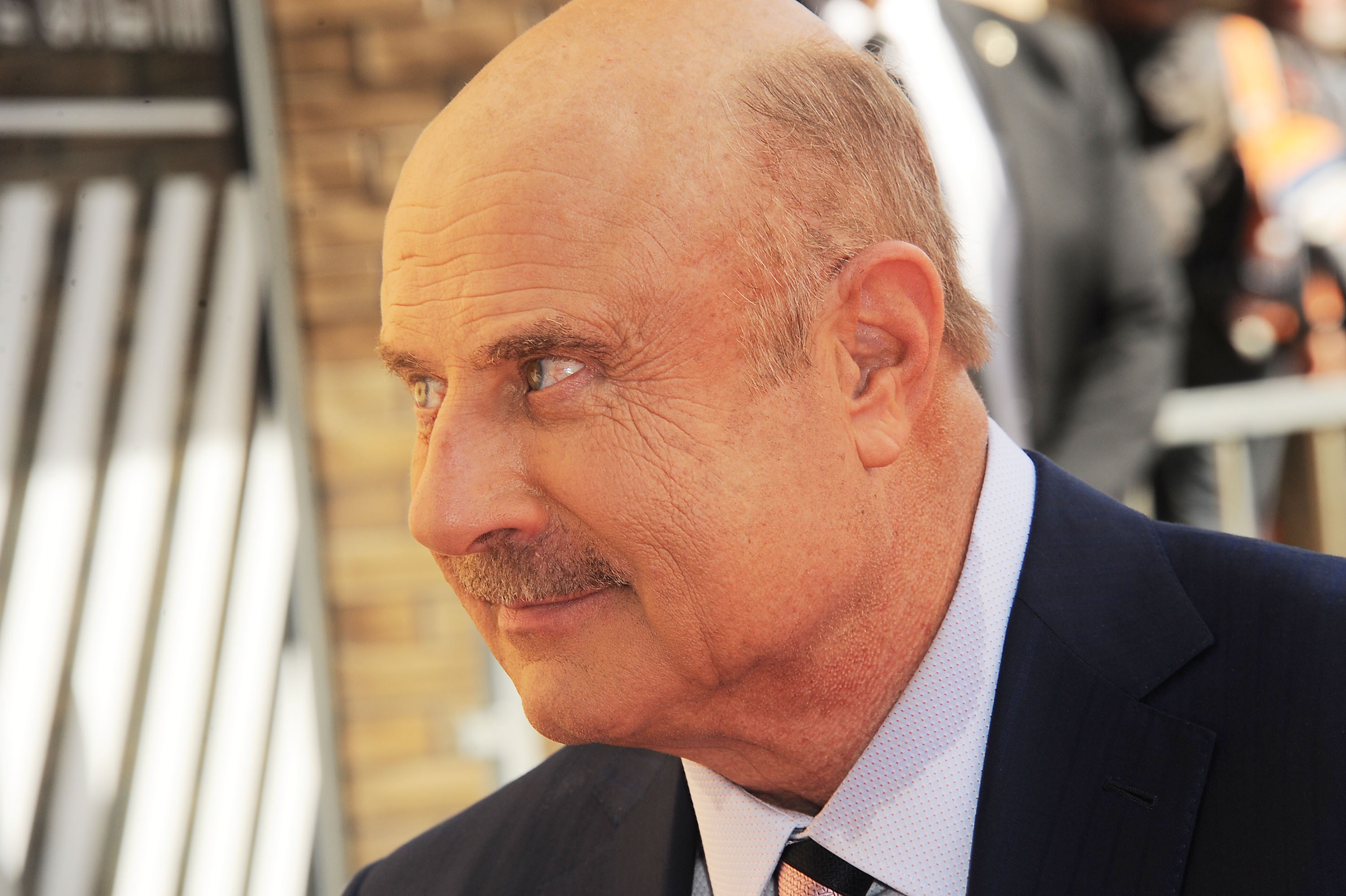 Dr. Phil McGraw at the induction ceremon...