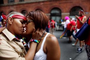 New York's Gay Pride Parade Celebrates Passage Of Same-Sex Marriage Law