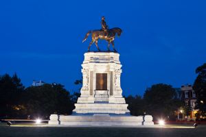 Robert E. Lee Monument In Richmond, Virginia