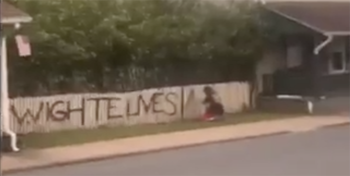 'WIGHTE LIVES MATTER' SPRAY PAINTER FROM PENNSYLVANIA