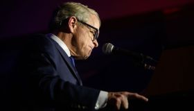 Ohio GOP Gubernatorial Candidate Mike DeWine Attends Election Night In Columbus