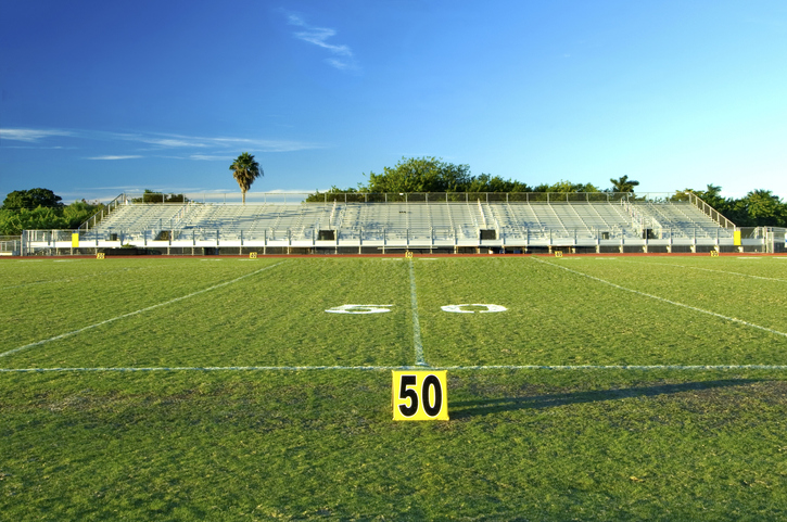High School Football Field