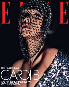 Cardi B Joe Biden ELLE Magazine