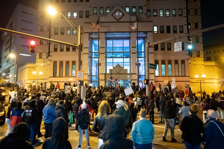 19 Powerful Pictures from the Casey Goodson Protest in Columbus Ohio