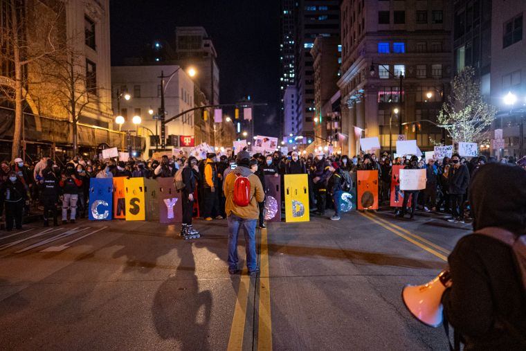 19 Powerful Pictures from the Casey Goodson Protest in Columbus Ohio