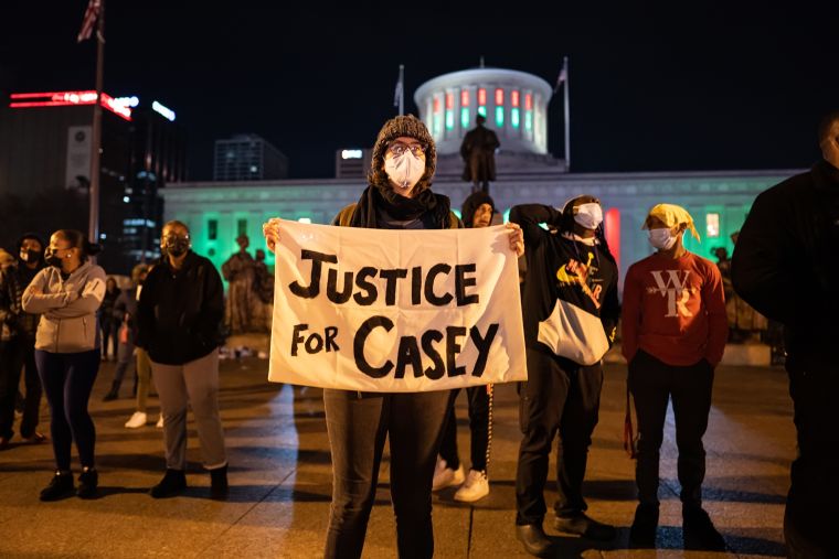 19 Powerful Pictures from the Casey Goodson Protest in Columbus Ohio