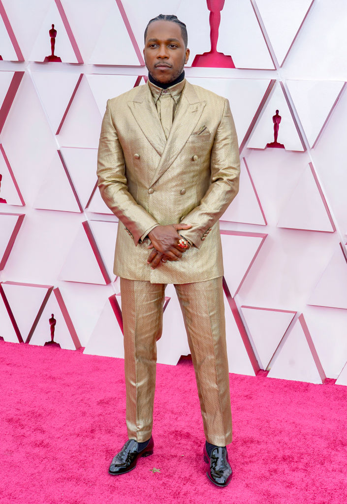 Leslie Odom Jr in Brioni