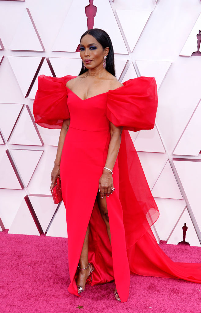 Angela Bassett in Alberta Ferretti