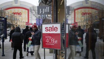 Shoppers Look For Post Christmas Sales At Easton Towncenter Mall
