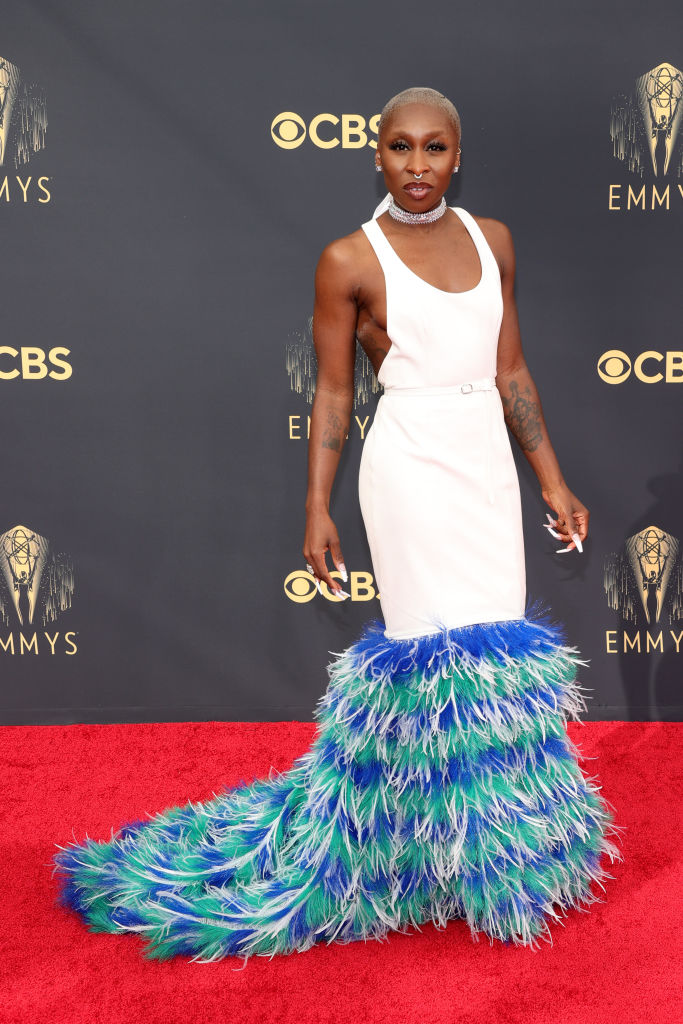 All the Lewks & Hot Mess from the 2021 Emmy Red Carpet: Cynthia Erivo