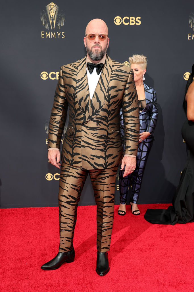 All the Lewks & Hot Mess from the 2021 Emmy Red Carpet: Chris Sullivan