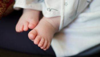 Sleeping Infant Feet