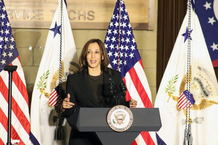 Vice President Kamala Harris Visits Columbus Ohio