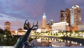 Deer Sculpture in Columbus Ohio