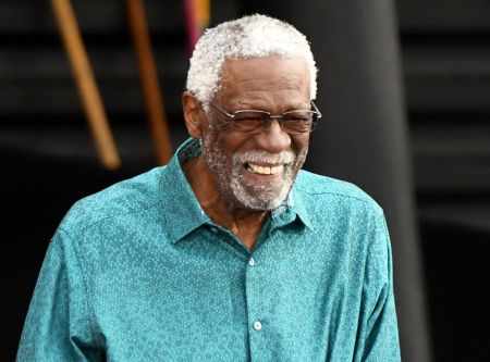 NBA Hall of fame Bill Russell 7/31/2022