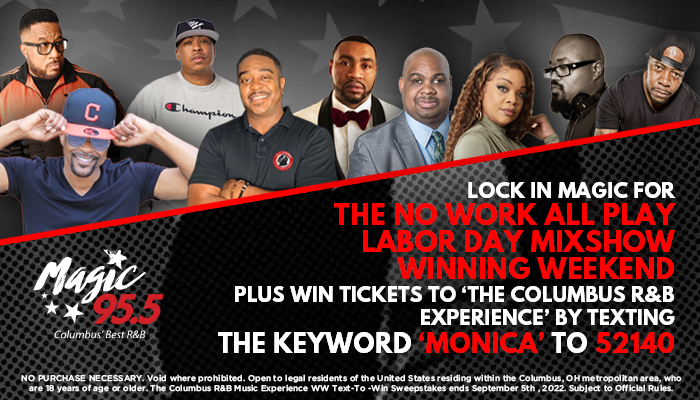 WXMG Labor Day Mix weekend