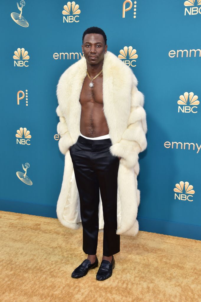 Jerrod Carmichael revealed that he was wearing Diddy's fur coat