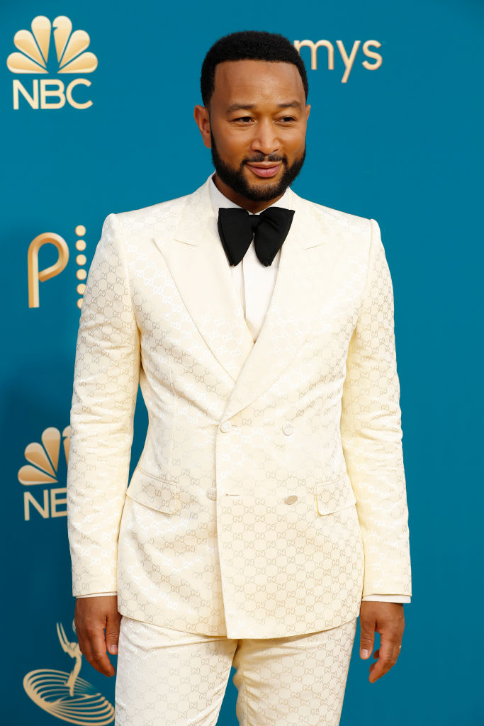 John Legend wearing Gucci