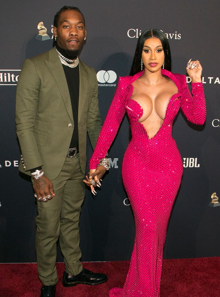 Offset allegedly cheated on Cardi B but it is unknown with who