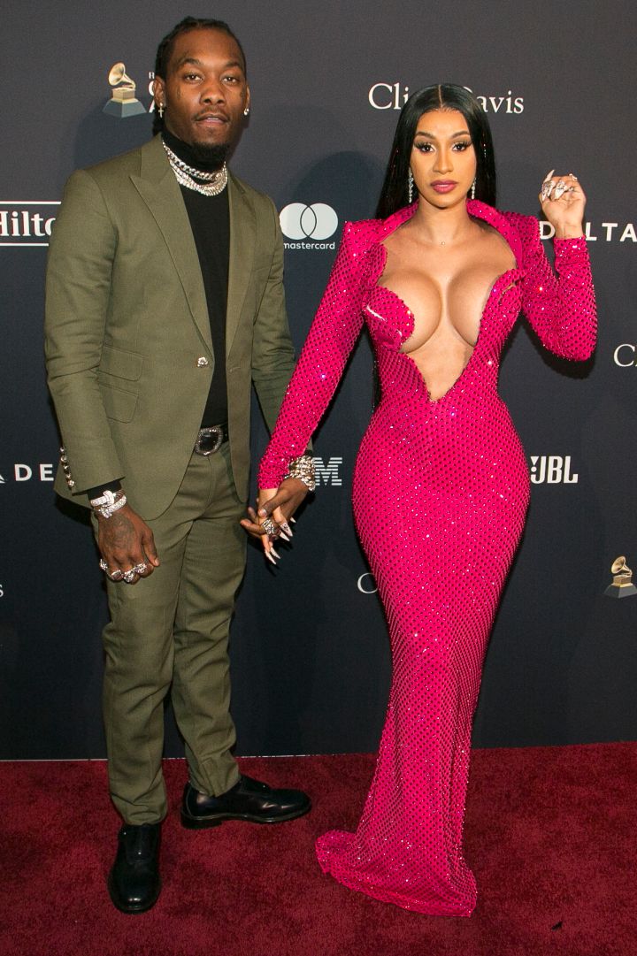Offset allegedly cheated on Cardi B but it is unknown with who