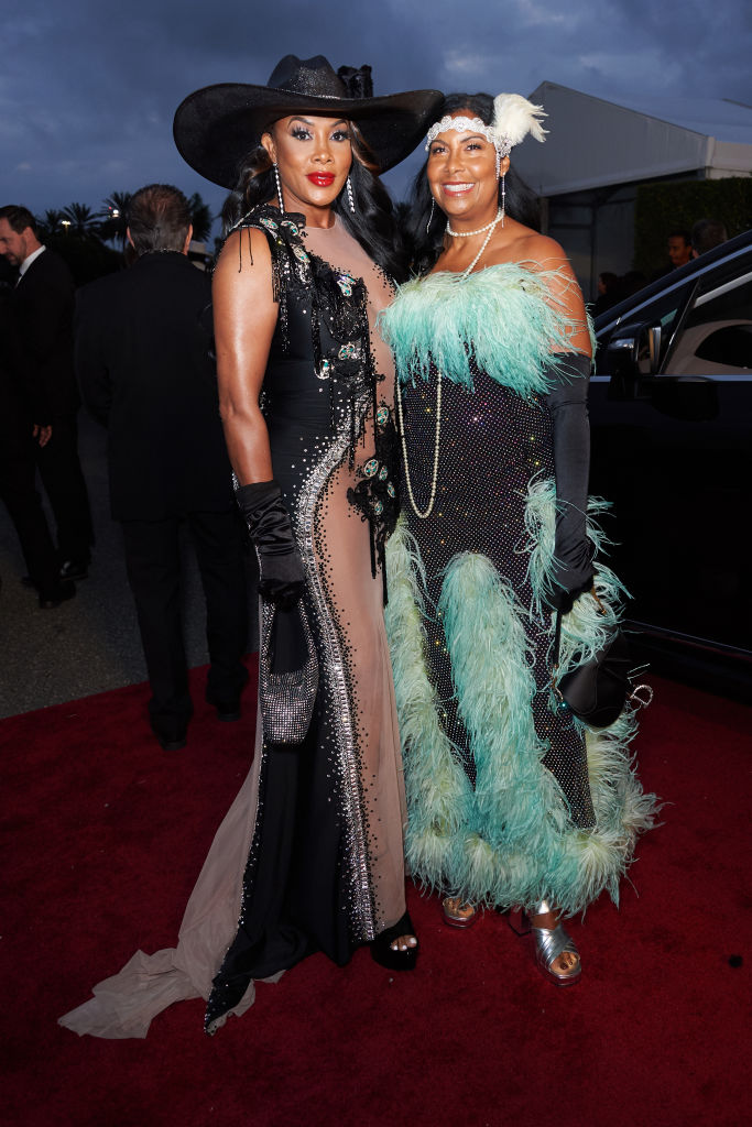 Vivica Fox and Cookie Johnson