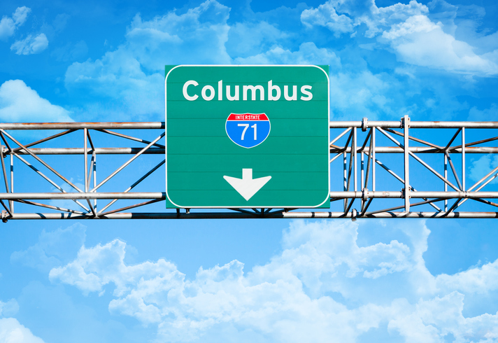 Columbus Interstate 71 Sign
