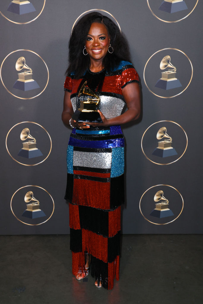 Viola Davis at the 65th GRAMMY AWARDS