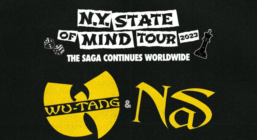 Wu-Tang Clan & Nas Tour 2023 Graphic