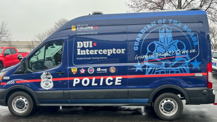 Columbus Division of Police breathalyzer vehicle