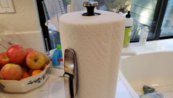 Paper Towels In OXO Holder