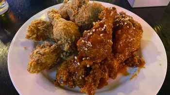 Korean style Fried Chicken wings