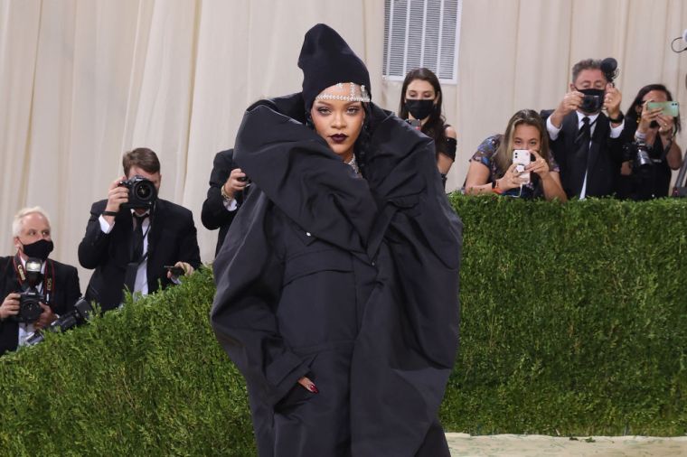 Rihanna at The Met Gala 2021