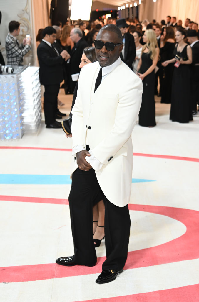 Idris Elba at The 2023 Met Gala Celebrating "Karl Lagerfeld: A Line Of Beauty"