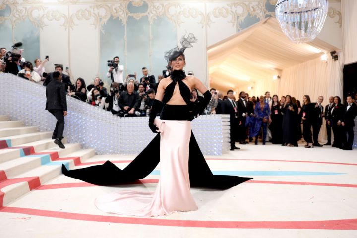 Jennifer Lopez at The 2023 Met Gala Celebrating "Karl Lagerfeld: A Line Of Beauty"