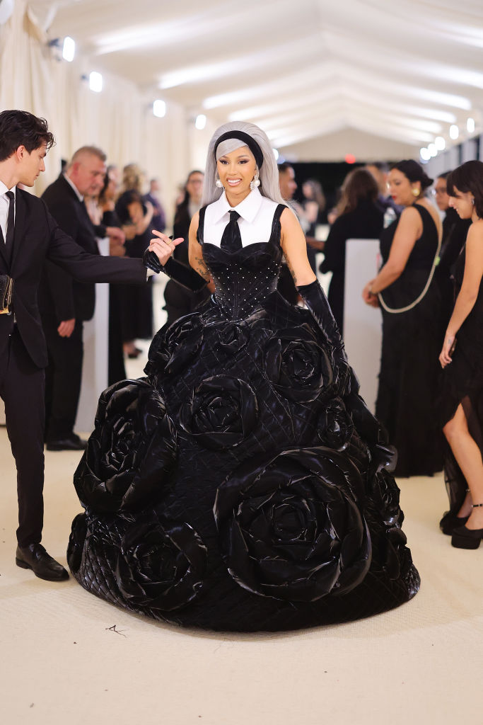 Cardi B at The 2023 Met Gala Celebrating "Karl Lagerfeld: A Line Of Beauty"