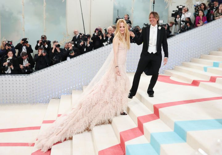 Nicole Kidman and Keith Urban at The 2023 Met Gala Celebrating "Karl Lagerfeld: A Line Of Beauty"