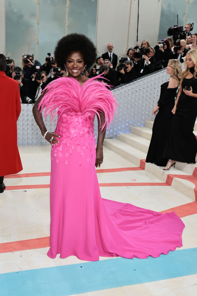 Viola Davis at The 2023 Met Gala Celebrating "Karl Lagerfeld: A Line Of Beauty"