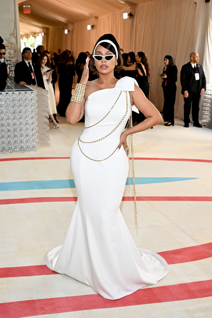 La La Anthony at The 2023 Met Gala Celebrating "Karl Lagerfeld: A Line Of Beauty"