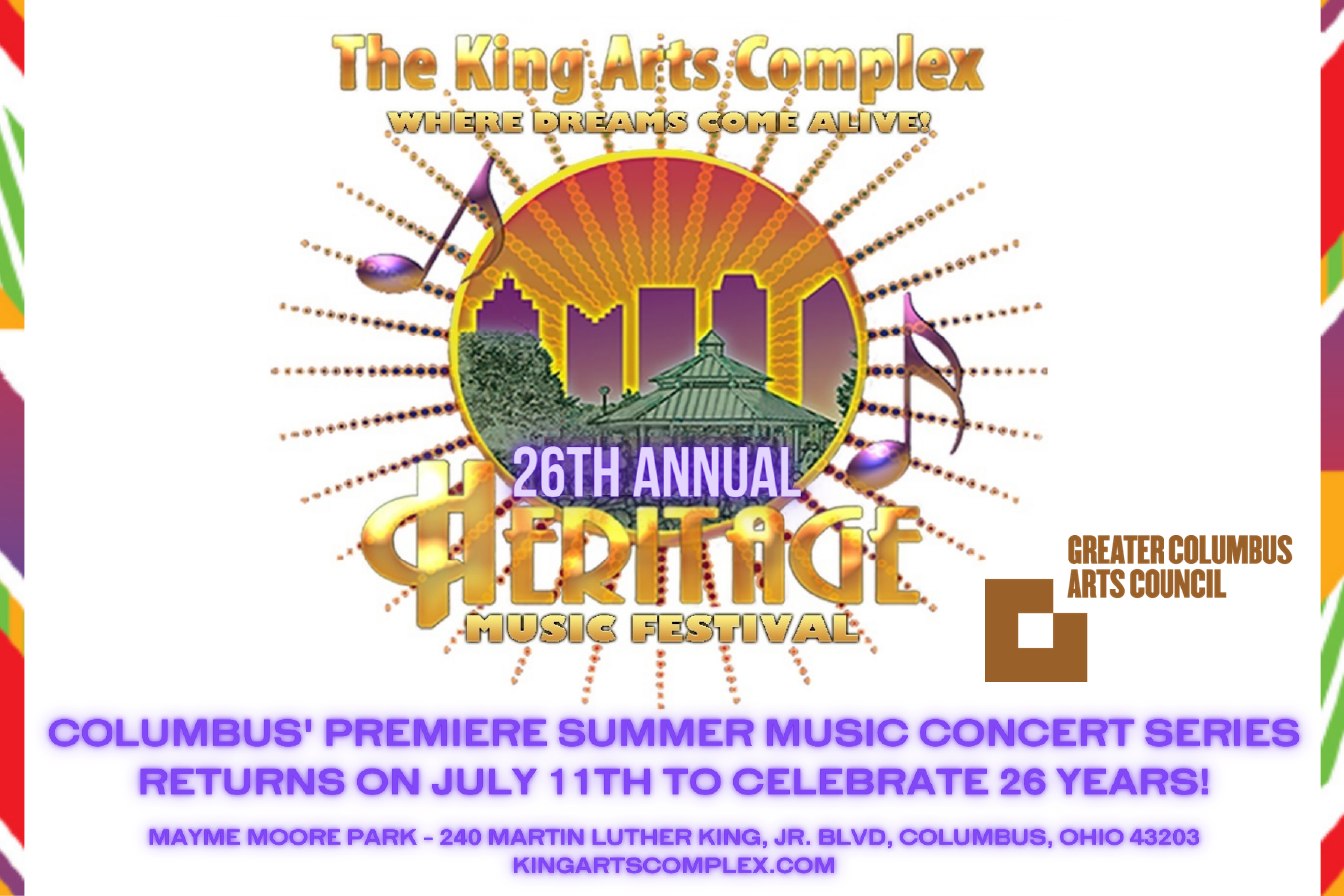 2024 26th Annual Heritage Music Festival