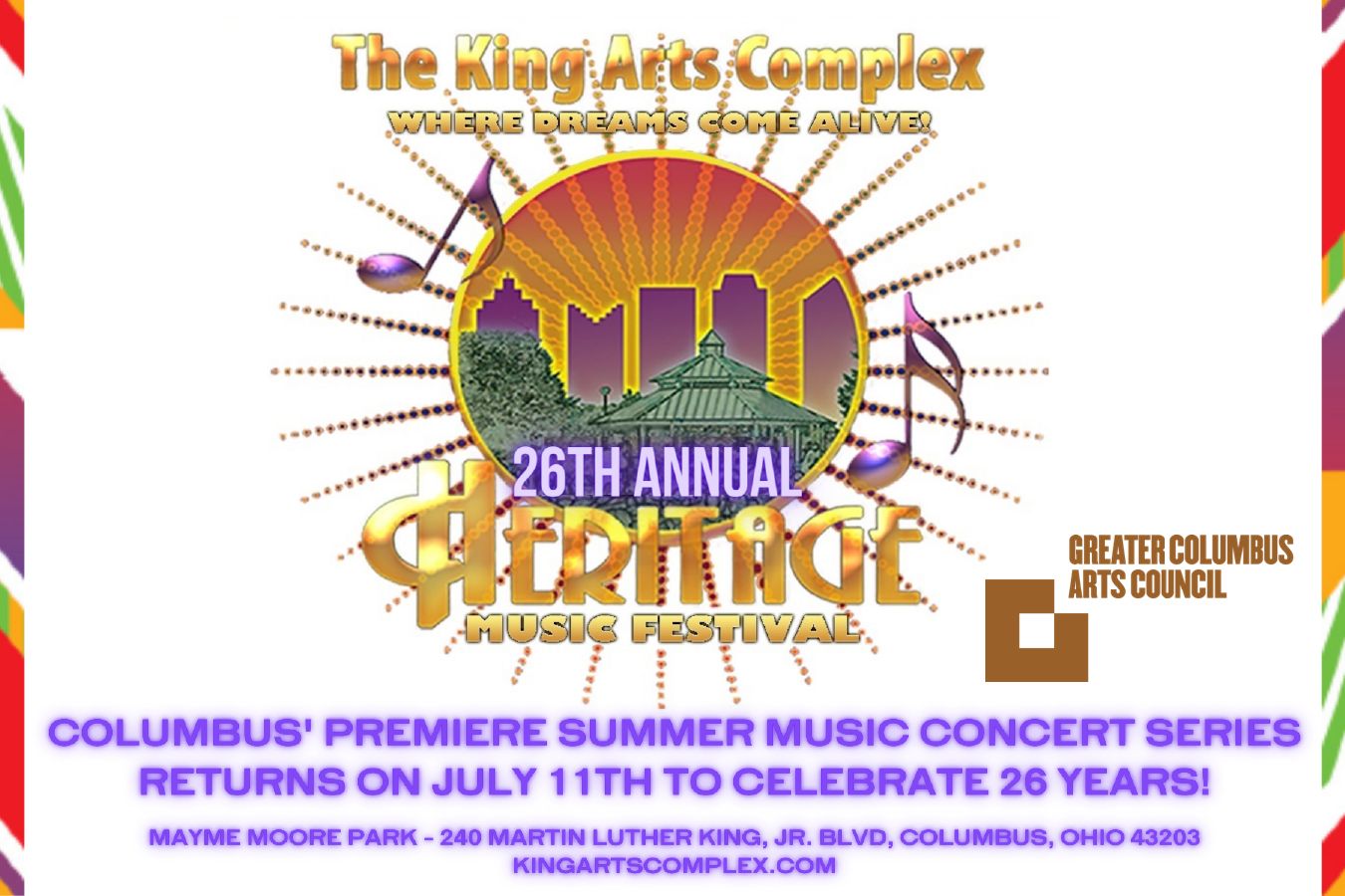 2024 26th Annual Heritage Music Festival