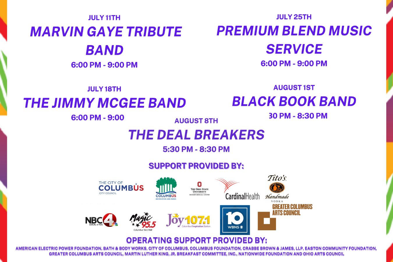2024 26th Annual Heritage Music Festival