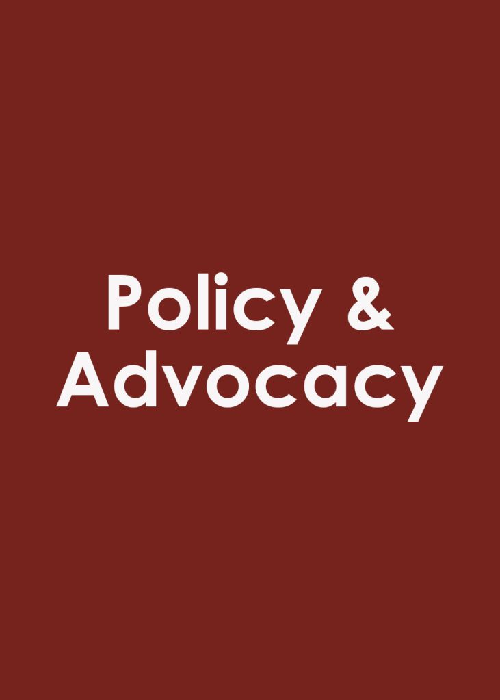 Policy & Advocacy
