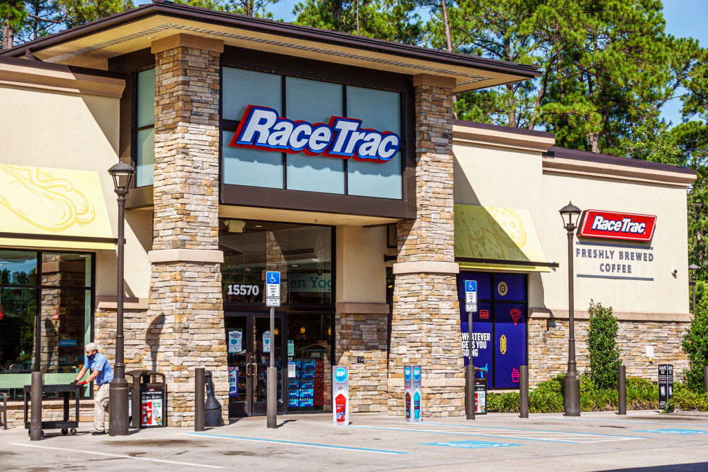 Florida, Orlando, gas station, RaceTrac exterior