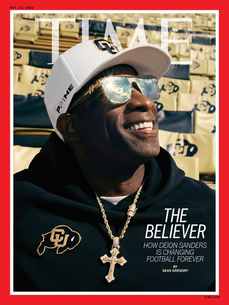 Deion Sanders Covers TIME