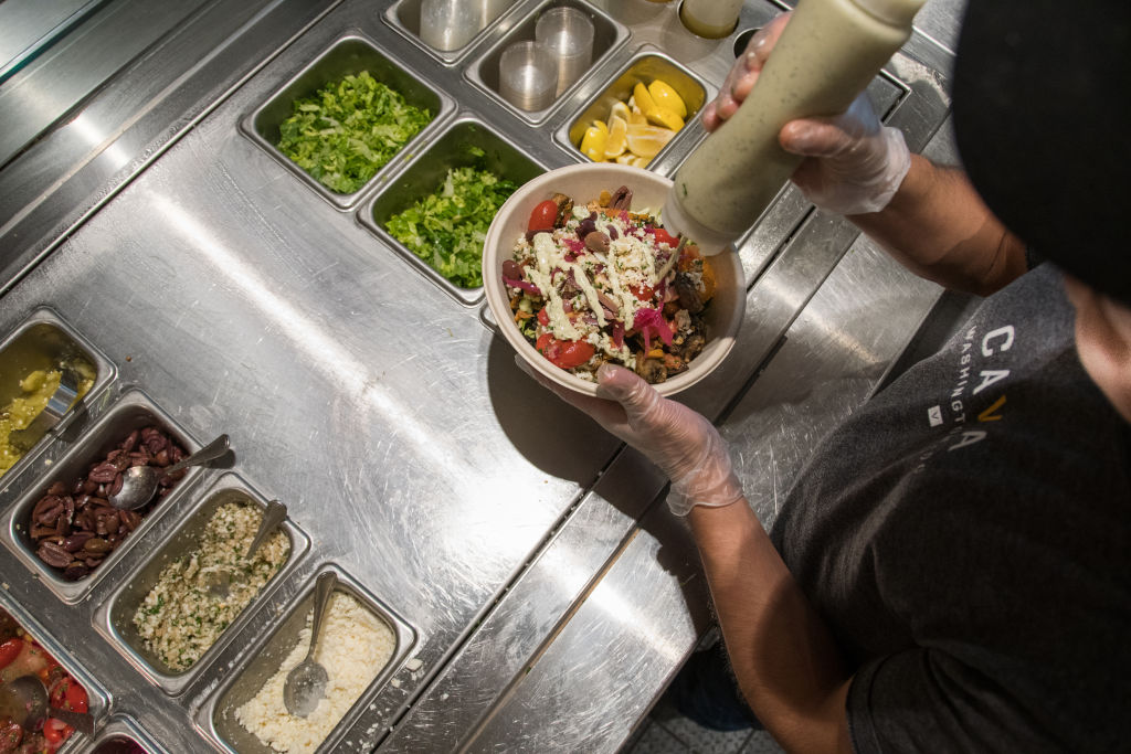 PHOTO: Food cover on Fast Casual Restaurants- 8/15