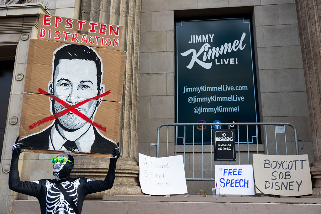 Jimmy Kimmel suspension rally