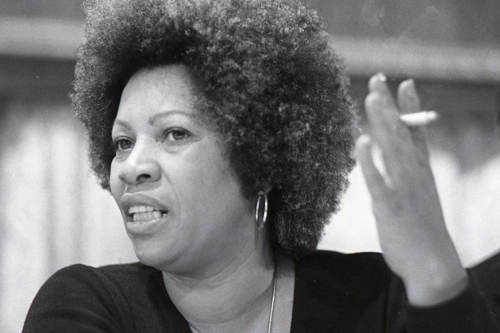 Author Toni Morrison speaks on Long Island in 1977