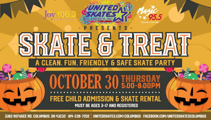 MAGIC/JOY Radio One Columbus Skate & Treat Event